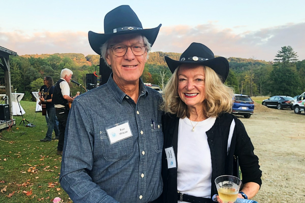 Ron Wilcox and Susan Sullivan Ron Wilcox and Susan Sullivan