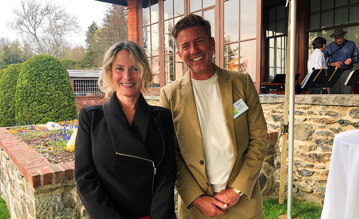 Bonita Wilson and Brian Cruey, director for the Southern Berkshires at The Trustees of Reservations Bonita Wilson and Brian Cruey, director for the Southern Berkshires at The Trustees of Reservations