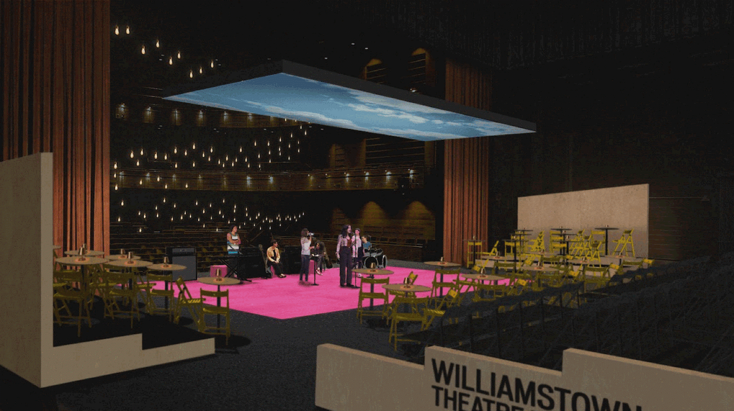 The 2023 Festival Stage at Williamstown Theatre Festival
