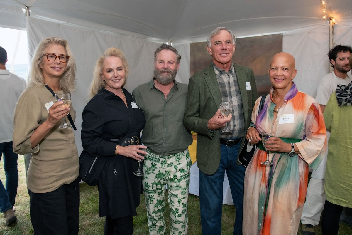 Regina Aldisert, Norah Burden, Owen Davidson, Bill Kiesel, and Sheila Bridges. - Oxygen House Photo Regina Aldisert, Norah Burden, Owen Davidson, Bill Kiesel, and Sheila Bridges. - Oxygen House Photo