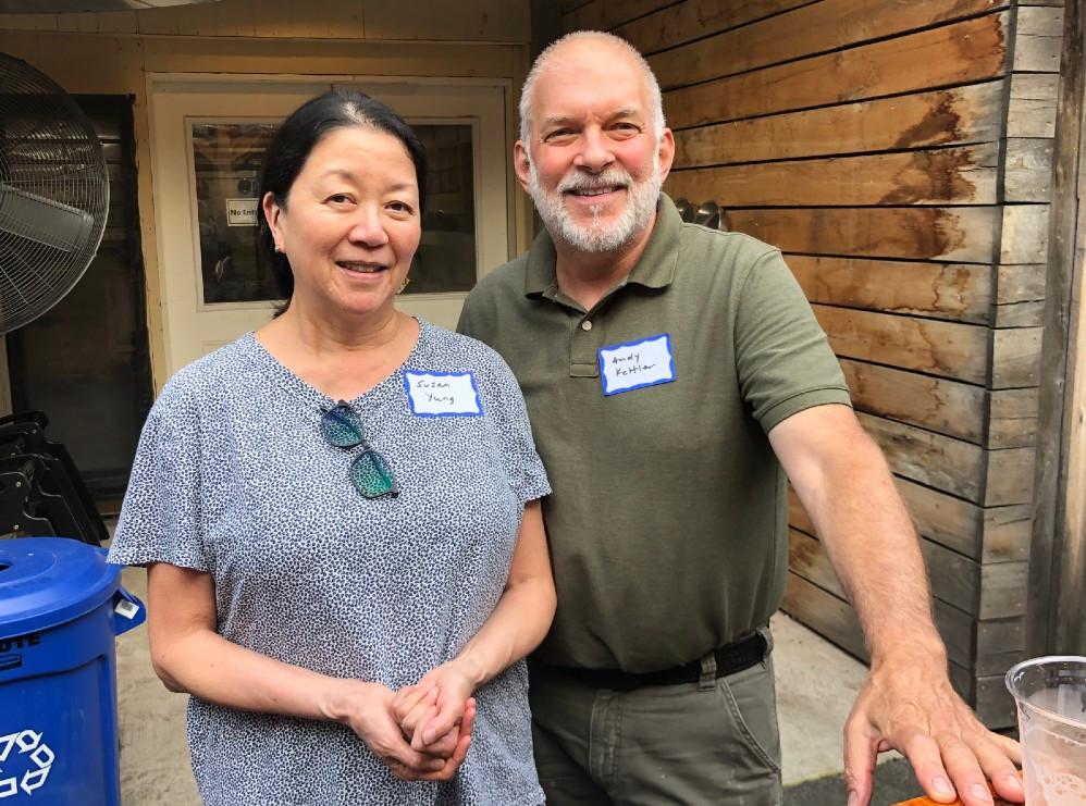 Dance and art writer Susan Yung&nbsp;(an RI contributor), and Andy Kettler, an architect and builder
