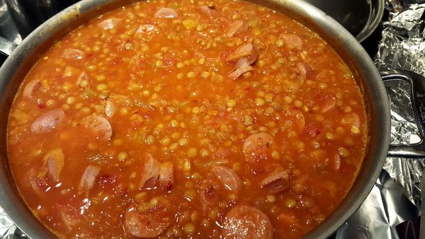 Recipe: French Lentil Sausage Soup