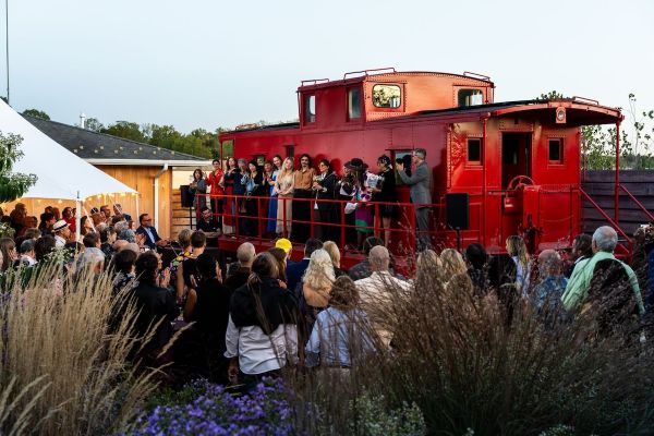 Art Omi Upstate Benefit Rocks Hudson's Caboose