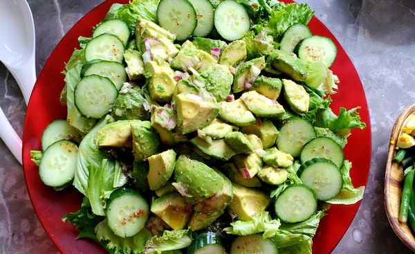 Recipe: Decadent Avocado Salad With A Sassy Citrus Vinaigrette