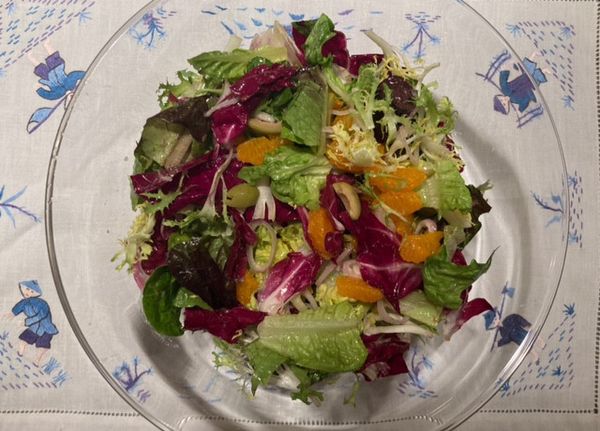 Recipe: Bitter Greens And Clementines Salad