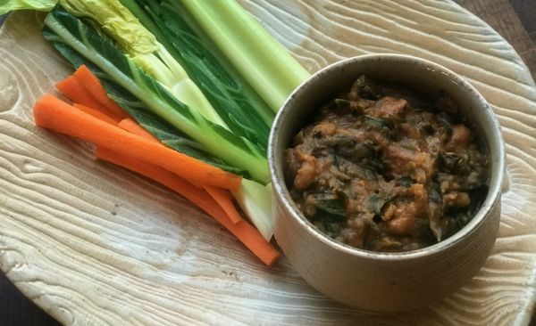 Recipe: Smoky Black-Eyed Pea Spread With Greens