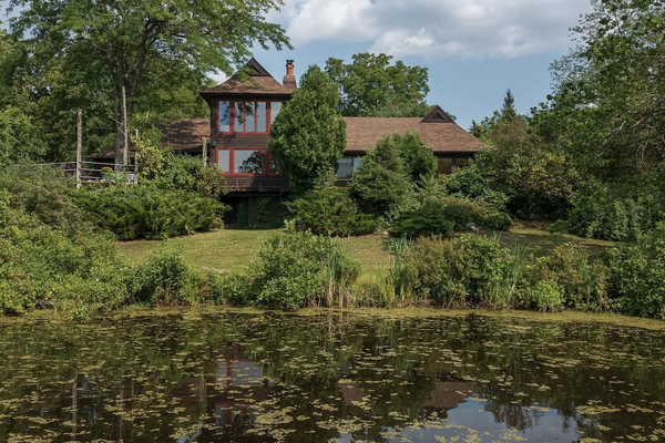 Cedar Contemporary by the Pond in Red Hook, $3,250,000