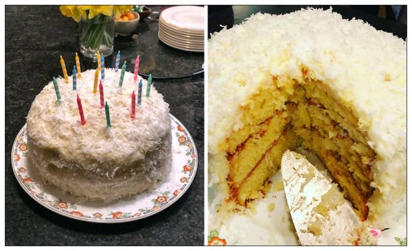 Recipe: Three-tiered Coconut Cake