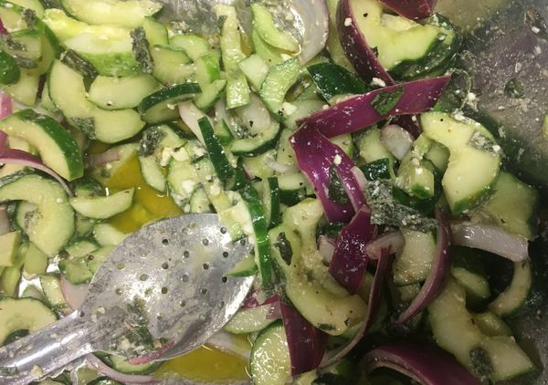 Recipe: Mediterranean Cucumber Salad