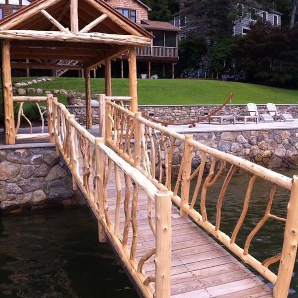 Curvaceous Craftsmanship: What Nature Provides, Rustic Gardens Designs