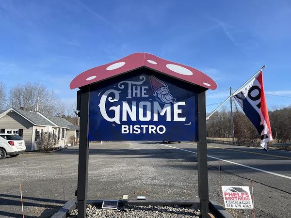 Like Magic, The Gnome Bistro Pops Up In East Chatham's Legendary Cottage