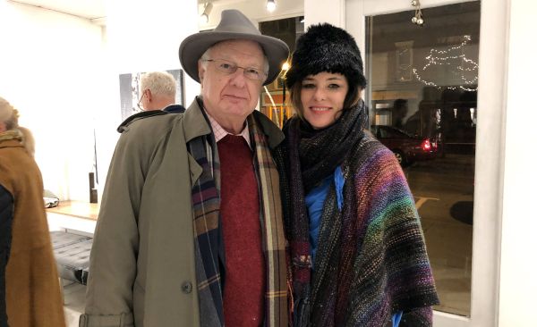 “Winter Nocturne” Reception Lights Up The Night at Carrie Haddad Gallery