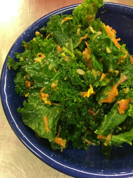 Recipe: Kale, Carrots And Apple Confetti Salad