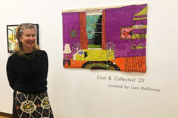 At Kenise Barnes Fine Art, “Cozy” Is The Operative Word
