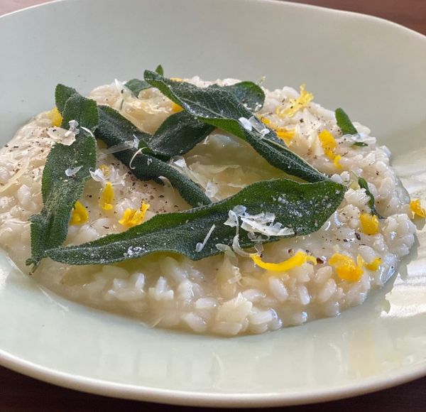 Recipe: Meyer Lemon And Fried Sage Risotto