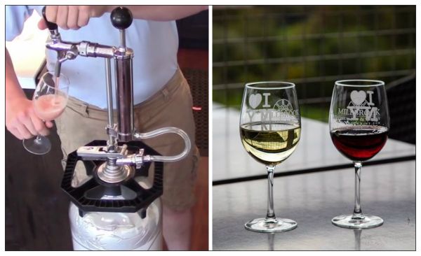 Tappa Kegga...Wine? Yes, At Home, From Millbrook Winery