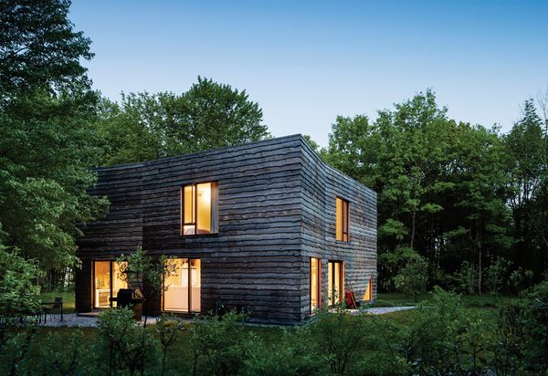 Architect Couple Build Rustic Contemporary Dream Home of their Own