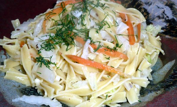 Recipe: Weekday Noodles And Cabbage With Caraway