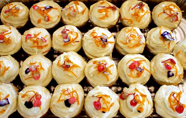 Recipe: Orange Cardamom Cupcakes