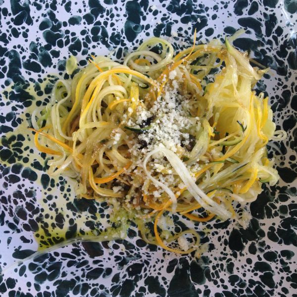 Recipe: Zoodles Al Pesto