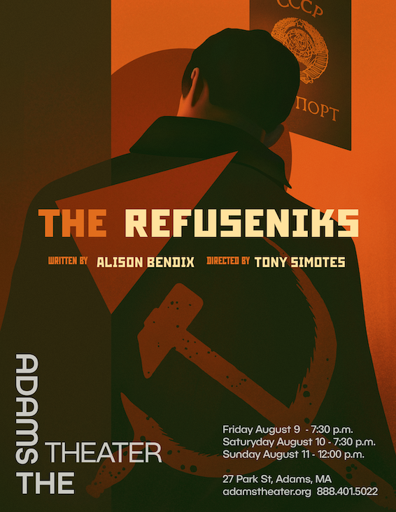 Adams Theater Presents A Staged Reading, “The Refuseniks,” About Soviet Jewry