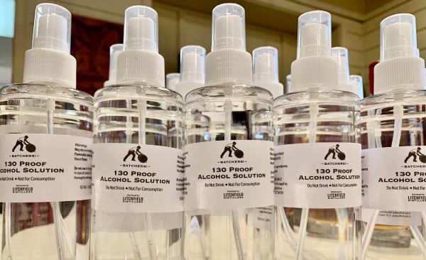 That's The Spirit: Litchfield Distillery Gets Into The Hand Sanitizer Business