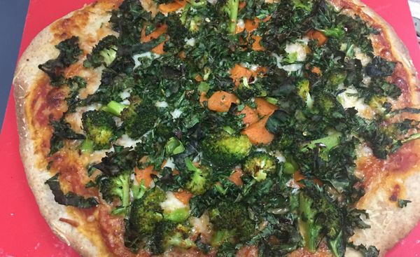 Recipe: Whole Wheat Pizza Crust with Seasonal Toppings