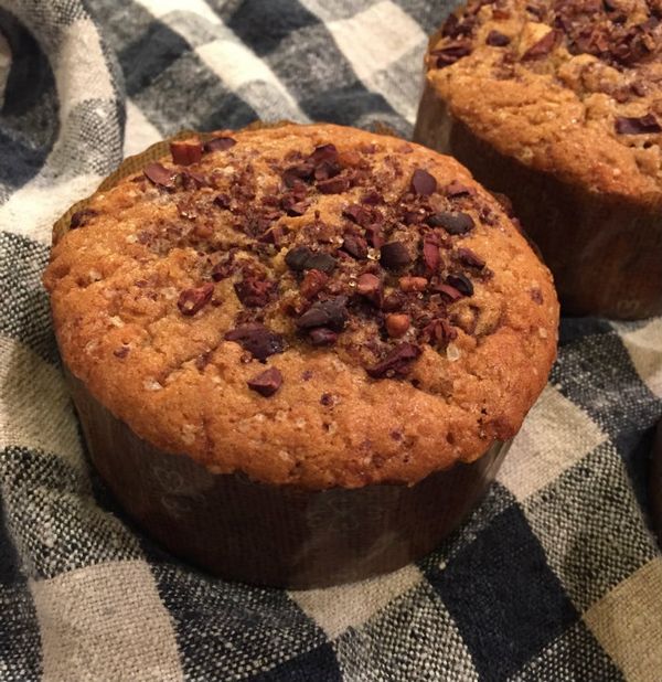 Recipe: Whole Grain and Yogurt Coffee Cakes With Pecan And Cacao Nib Streusel