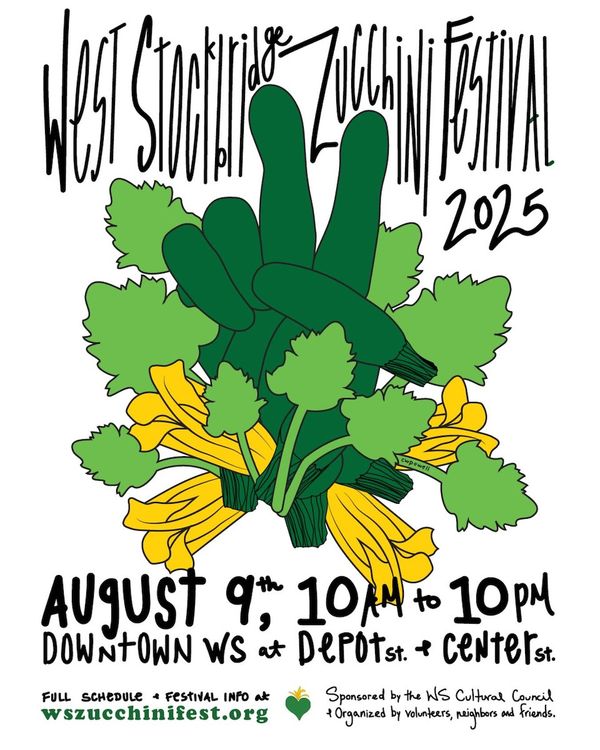 West Stockbridge Zucchini Festival 2025 Blossoms Tomorrow