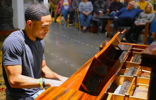 Happy Hour Piano Series: Garnell Curtis at AMP