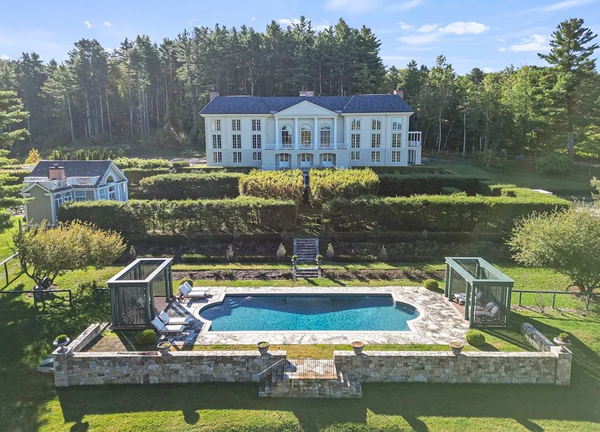 Newly Constructed French Colonial Manor in Great Barrington