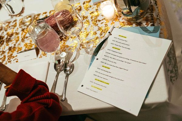 "Naked in the Rideshare," a WTF Theatrical Dinner