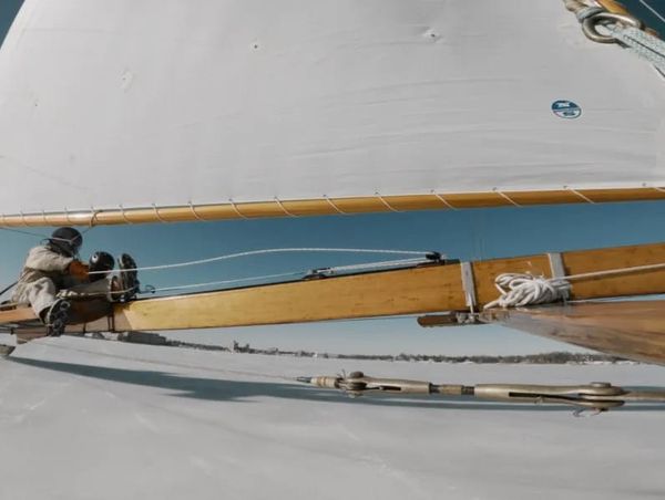 Riding the Ice: A Hudson River Winter Sailing Tradition