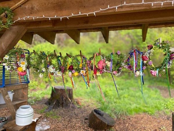 May Day at Berkshire Waldorf School in Great Barrington May 1