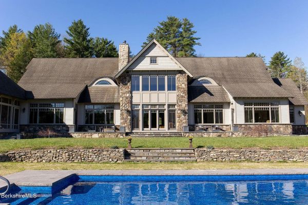 An Architect-Designed Contemporary With Pool and Long Views, in Great Barrington