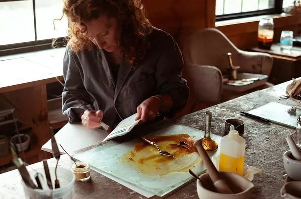Jill Duffy's Farm-Made Paintings at Farm & Field