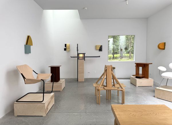 Furniture by Architects and Sculpture at "T" Space