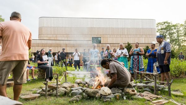 A Fire Pit Gathering preserves Nipmuc Tradition at Jacob's Pillow