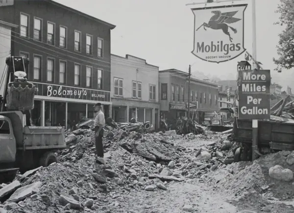 "Inundated": American Mural Project Marks 70 Years Since Connecticut's Deadliest Flood