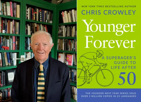 Salisbury's Chris Crowley talks Aging at 92 and “Younger Forever”