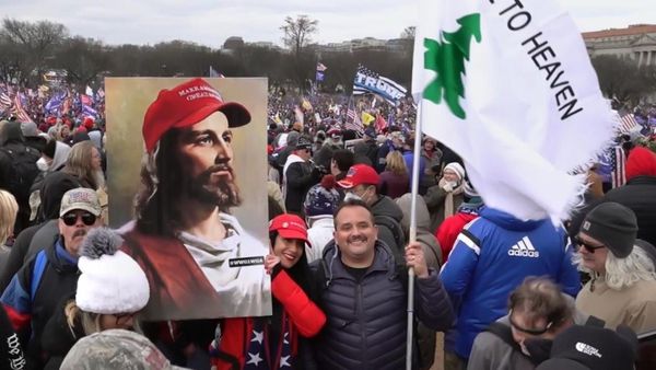 Norfolk Church Screens "Bad Faith: Christian Nationalism's Unholy War on Democracy"
