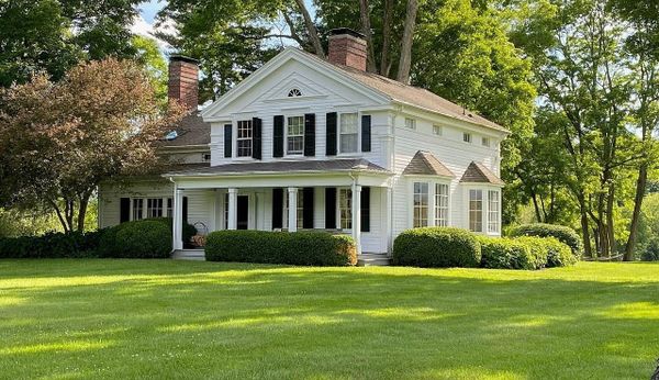 A Restored 1830 Colonial Compound in Pine Plains