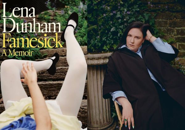Lena Dunham Discusses "Famesick" With Robert Becker in Cornwall