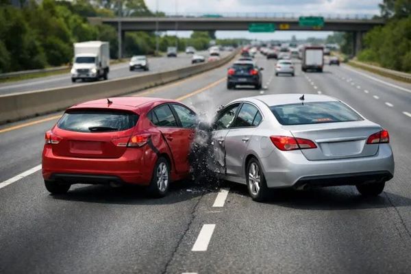 How a Minor Sideswipe Can Trigger a Chain Reaction Across Multiple Lanes
