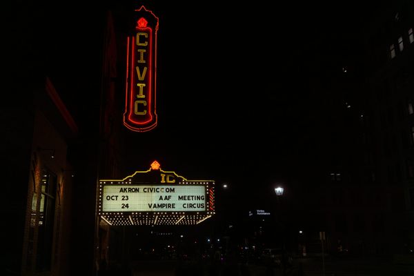 Photography: Akron OH at Night