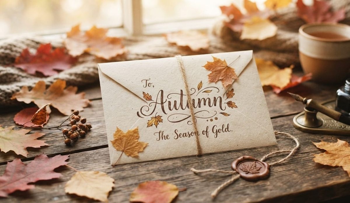 A Letter to Autumn