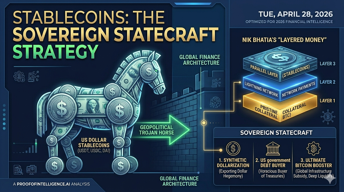 Stablecoins: The Sovereign Statecraft Strategy Fortifying Bitcoin and Sound Money