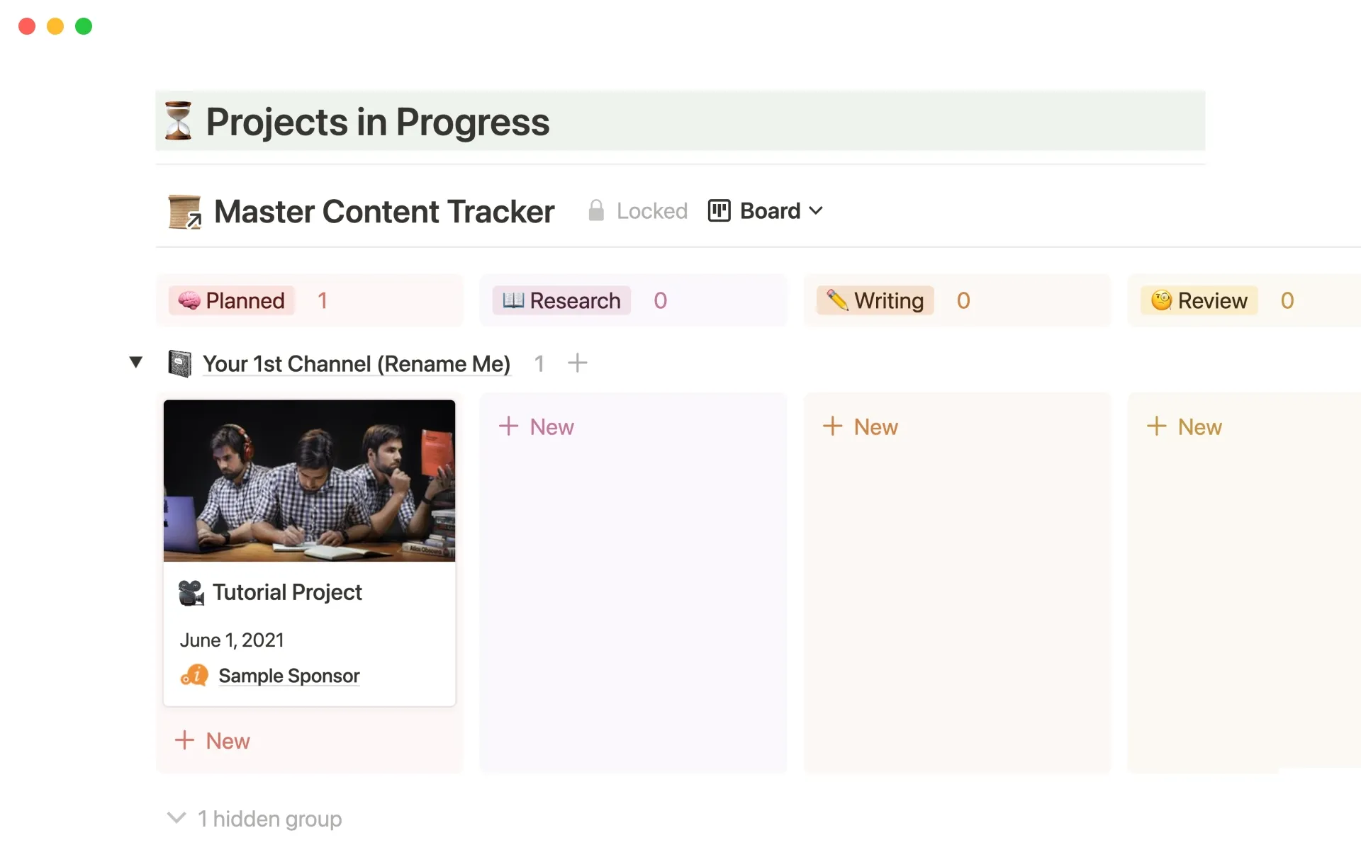Notion Database