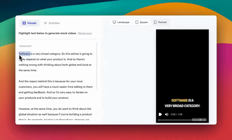 Upload Audio to Facebook - Convert your Audio into Video using Jupitrr