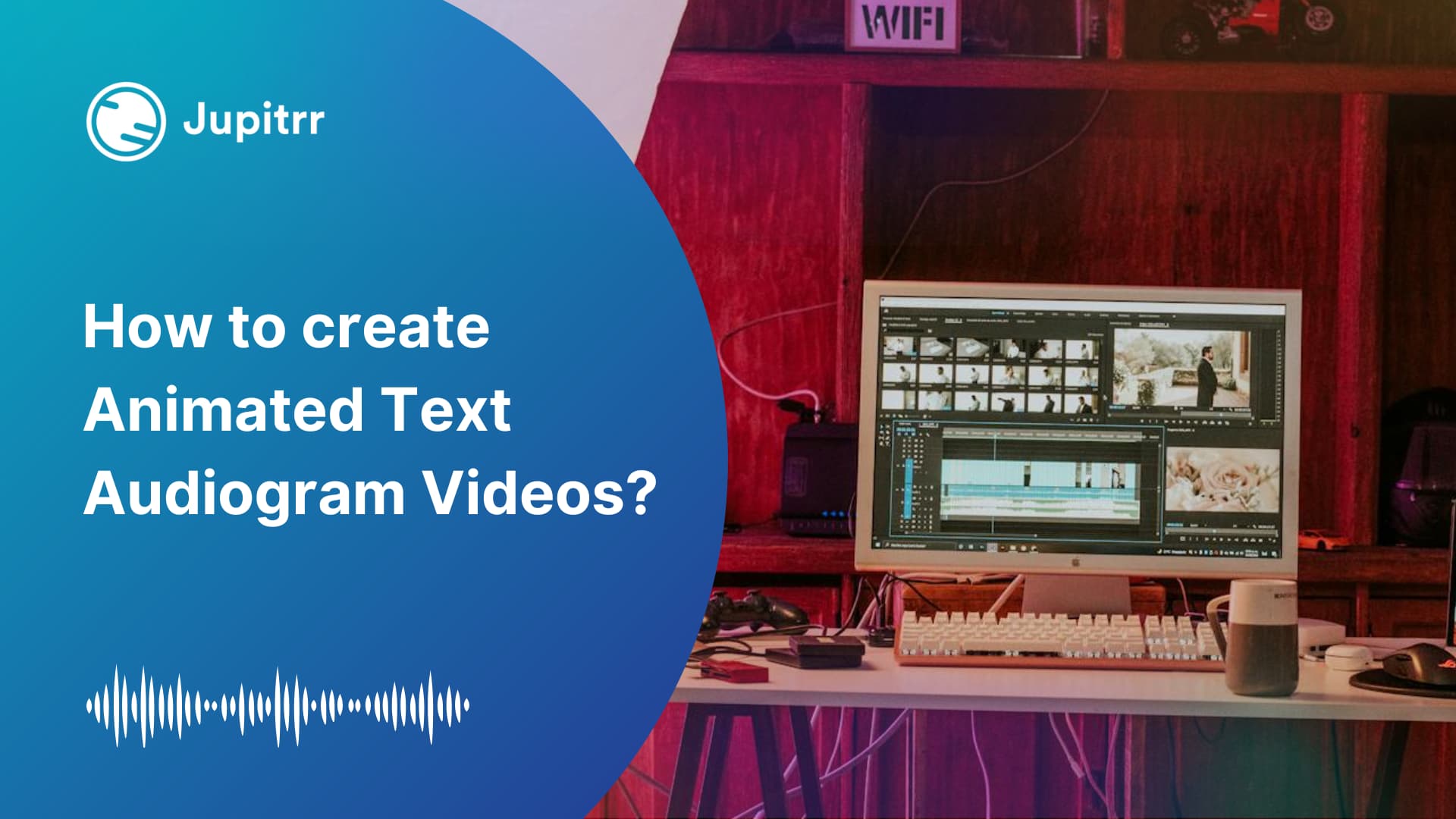 How to create Animated Text Audiograms?